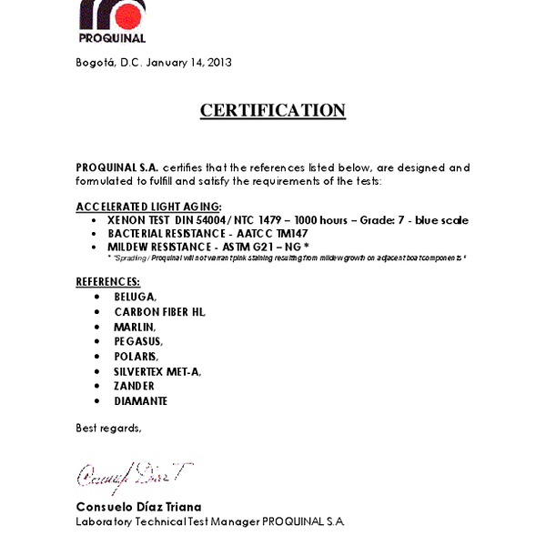 silvertex - ceritification UV MP - Outdoor patterns (20130114)